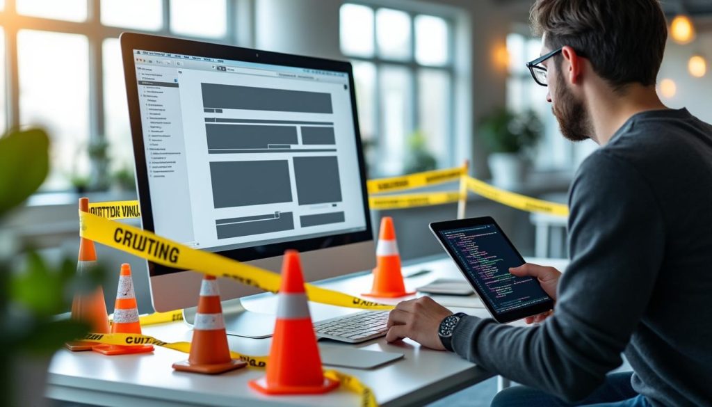 découvrez pourquoi le label 'under construction' est essentiel pour informer vos visiteurs durant la création de votre site web et comment il améliore l'expérience utilisateur.